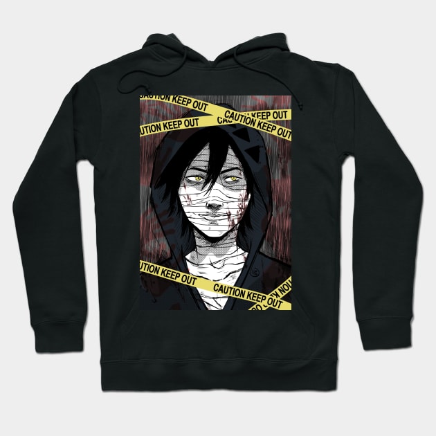 Zack Foster/satsuriku no tenshi/anime manga Hoodie by PeligroVisual